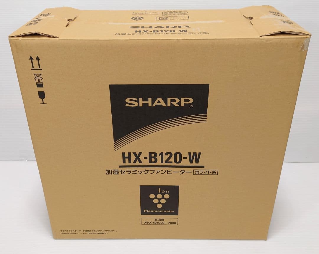 シャープ SHARP 加湿セラミックヒーター HX-B120-W【新品】