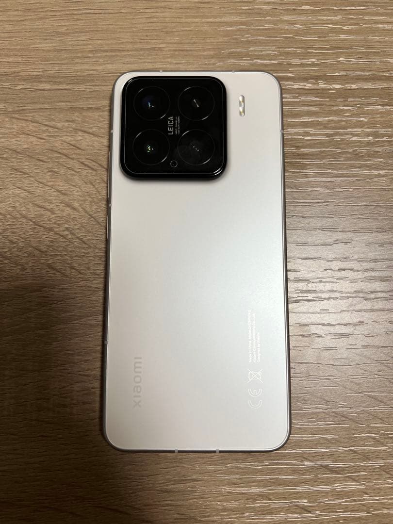 Xiaomi15 512GB ホワイト 国内版 箱ケーブル付属品有