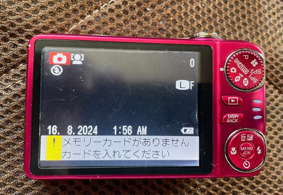 デジタルカメラ　フジフィルム　FINEPIX T300 レッド　動作確認済み