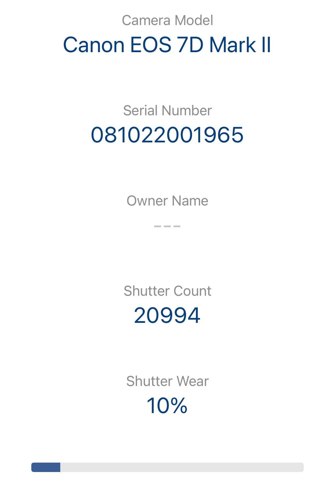 キヤノン EOS 7D MARK II デジカメ #C412
