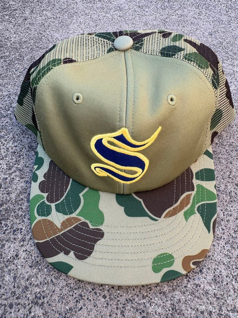 帽子 Supreme contrast s mesh back 6-panel