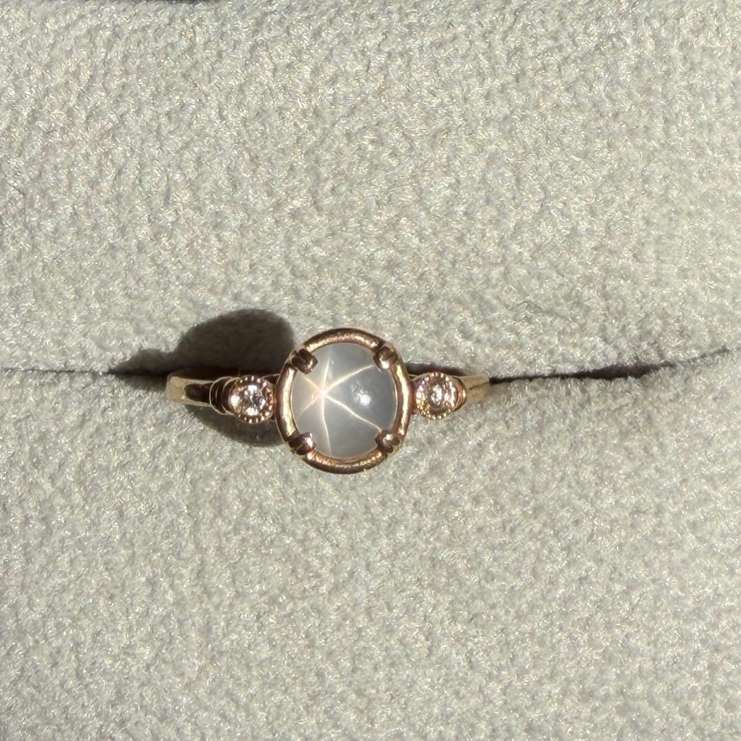 tatsuo nagahata タツオナガハタ スターサファイア　リング　K10