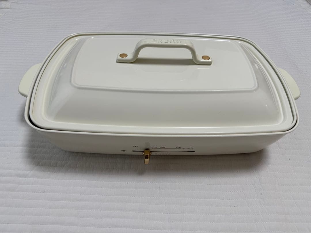 BRUNOホットプレートグランデサイズたこ焼きプレート付き