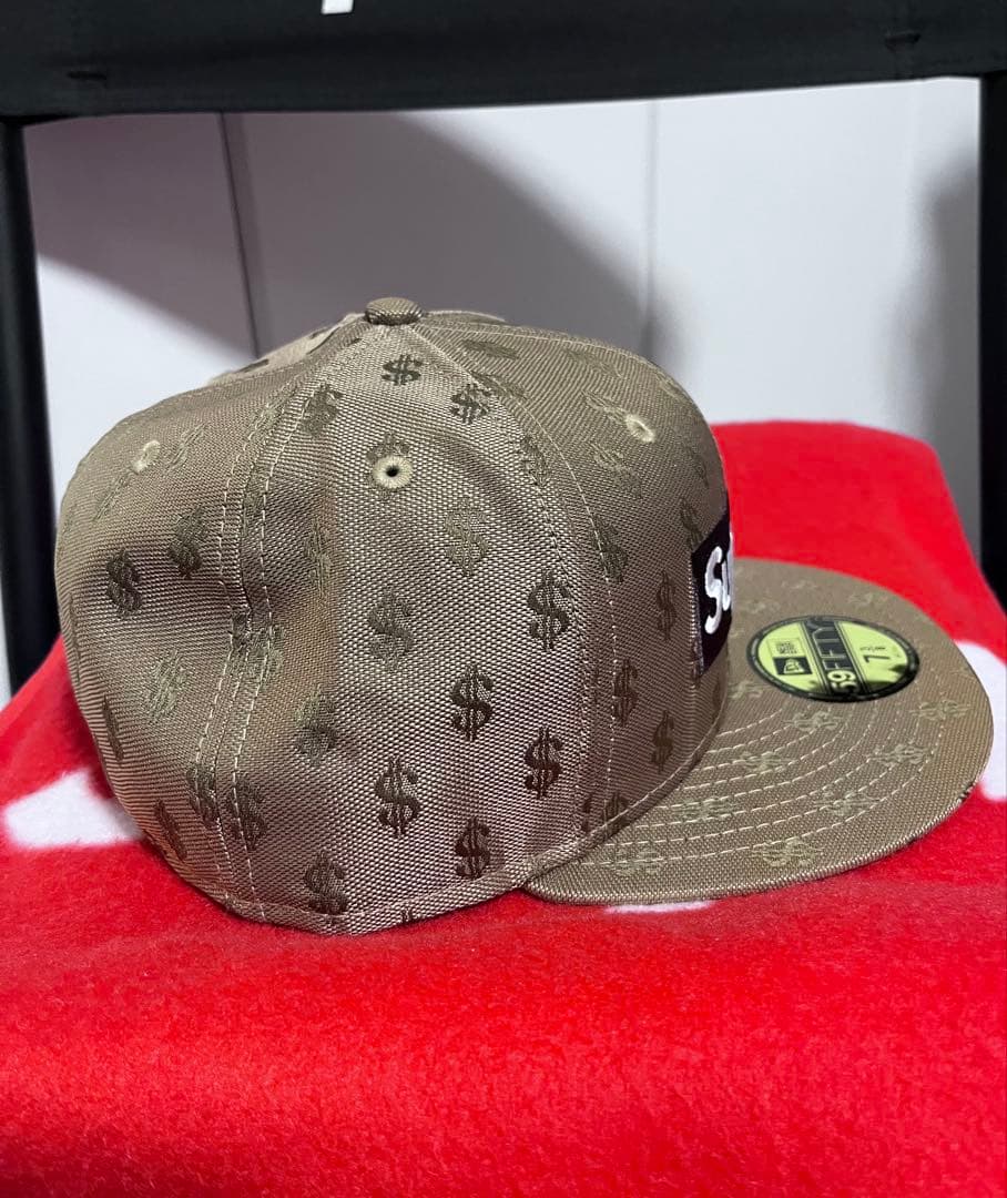 極美品Supreme Monogram Box Logo New Era