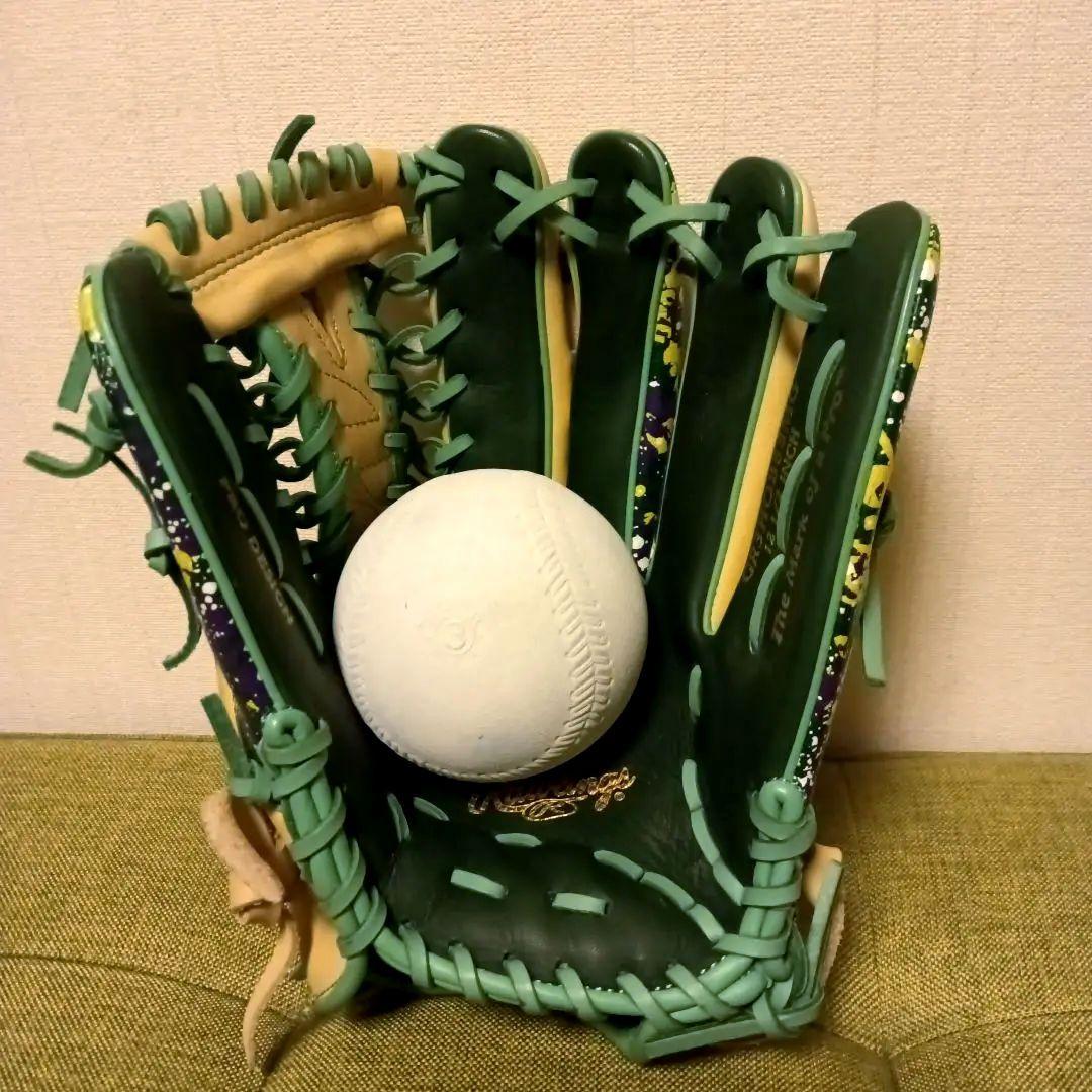 ◇軽量◇湯もみ型付済 ローリングス HOH 外野手用 グローブ 軟式グラブ