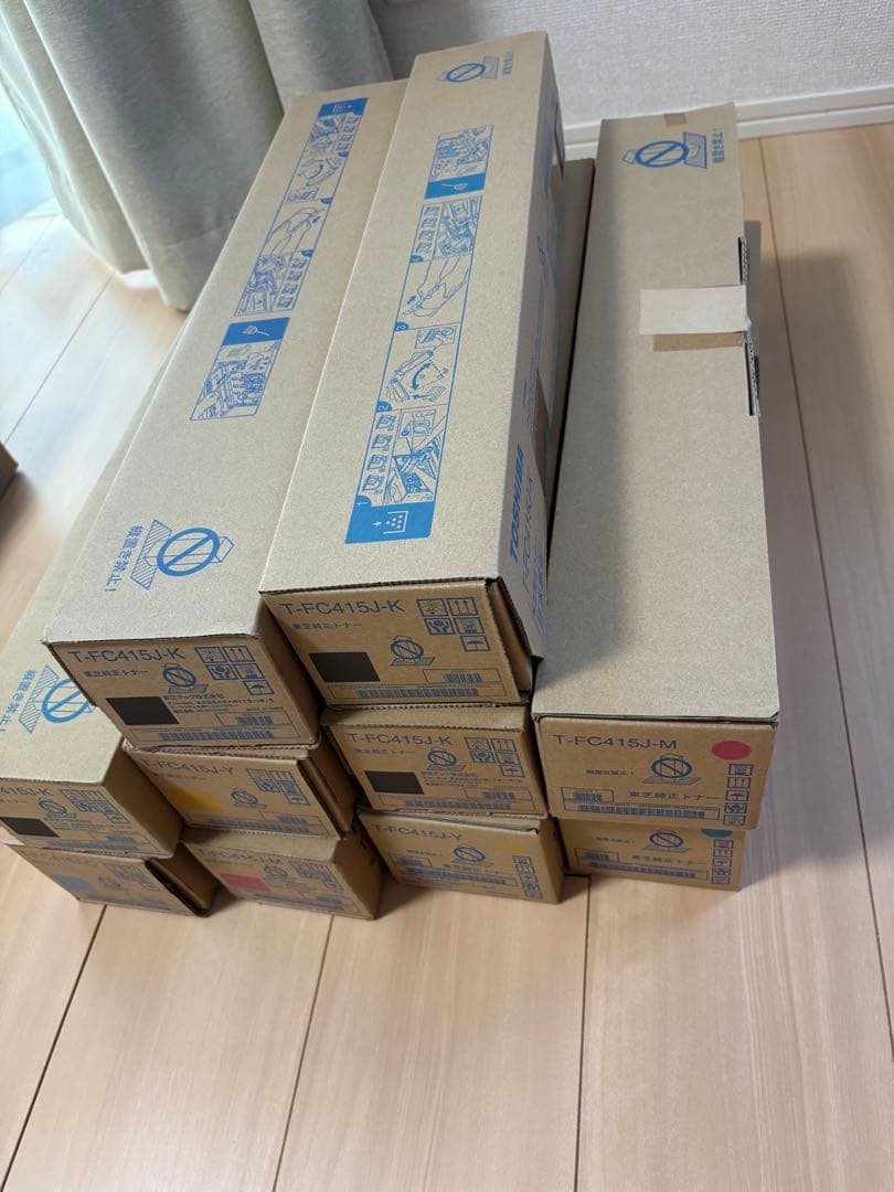 【トナー買取】東芝トナー14本セット　T-FC415 新旧外装箱混在
