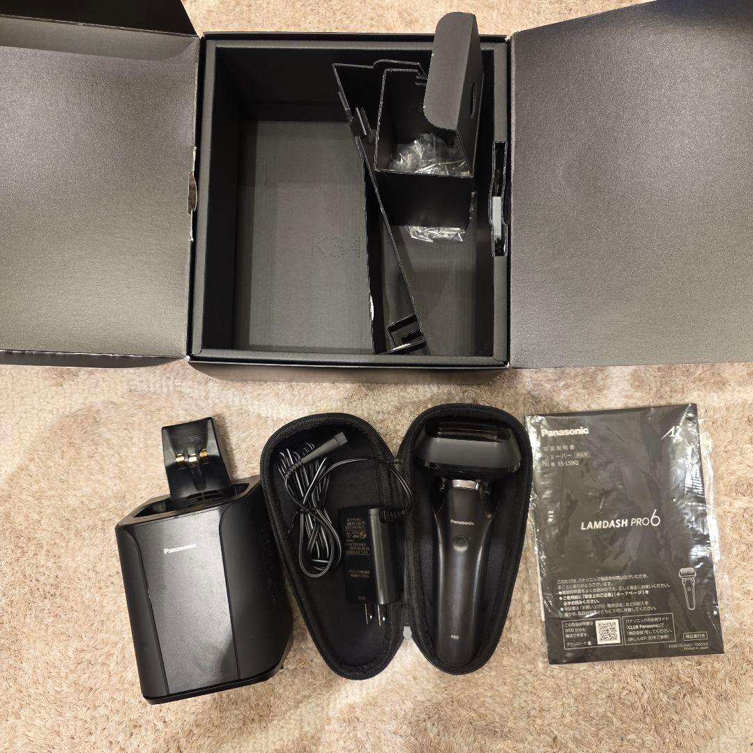 【美品】Panasonic pro6 ES-LS9Q 電気シェーバー6枚刃リニア