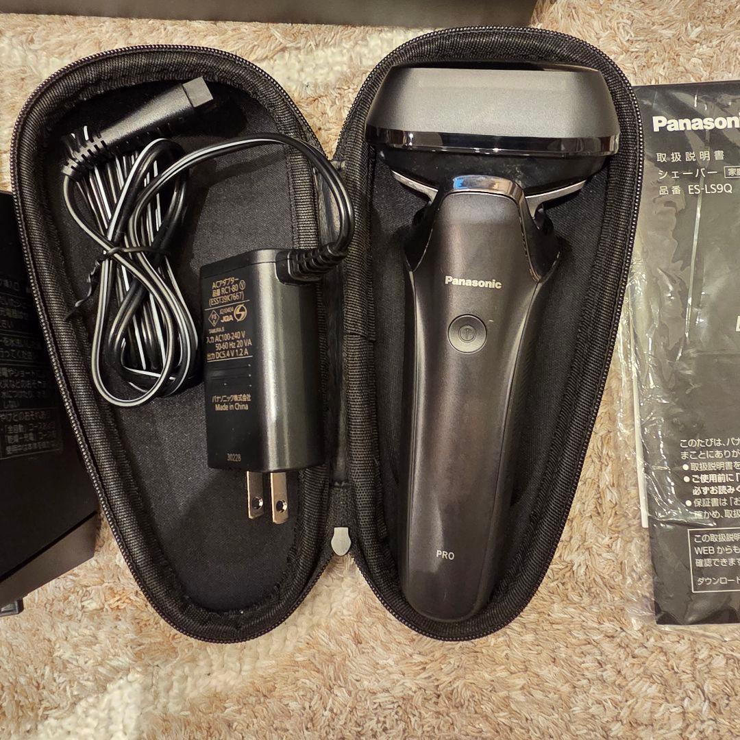 【美品】Panasonic pro6 ES-LS9Q 電気シェーバー6枚刃リニア