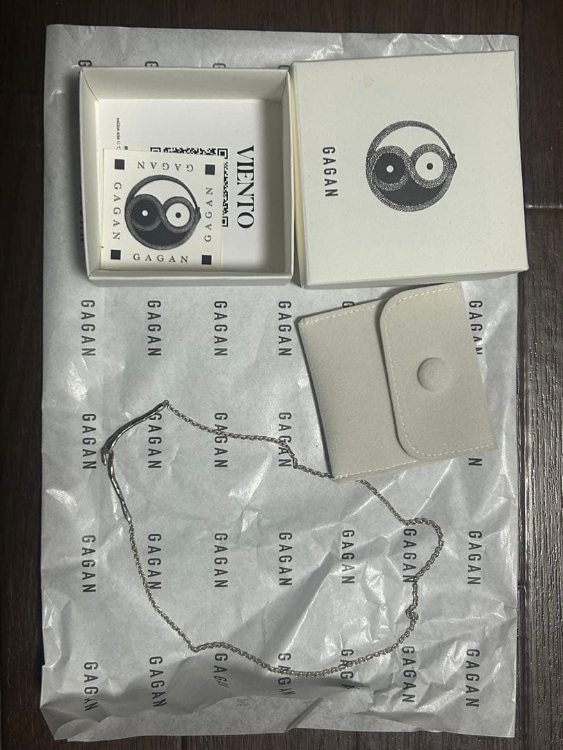 GAGAN シルバーネックレス
