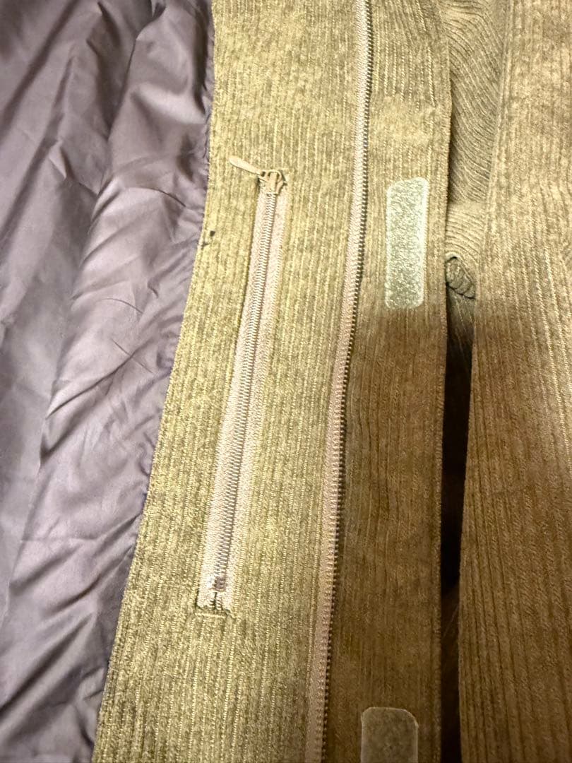 VEST DEEP コーデュロイジャケット XXL オリーブグリーン