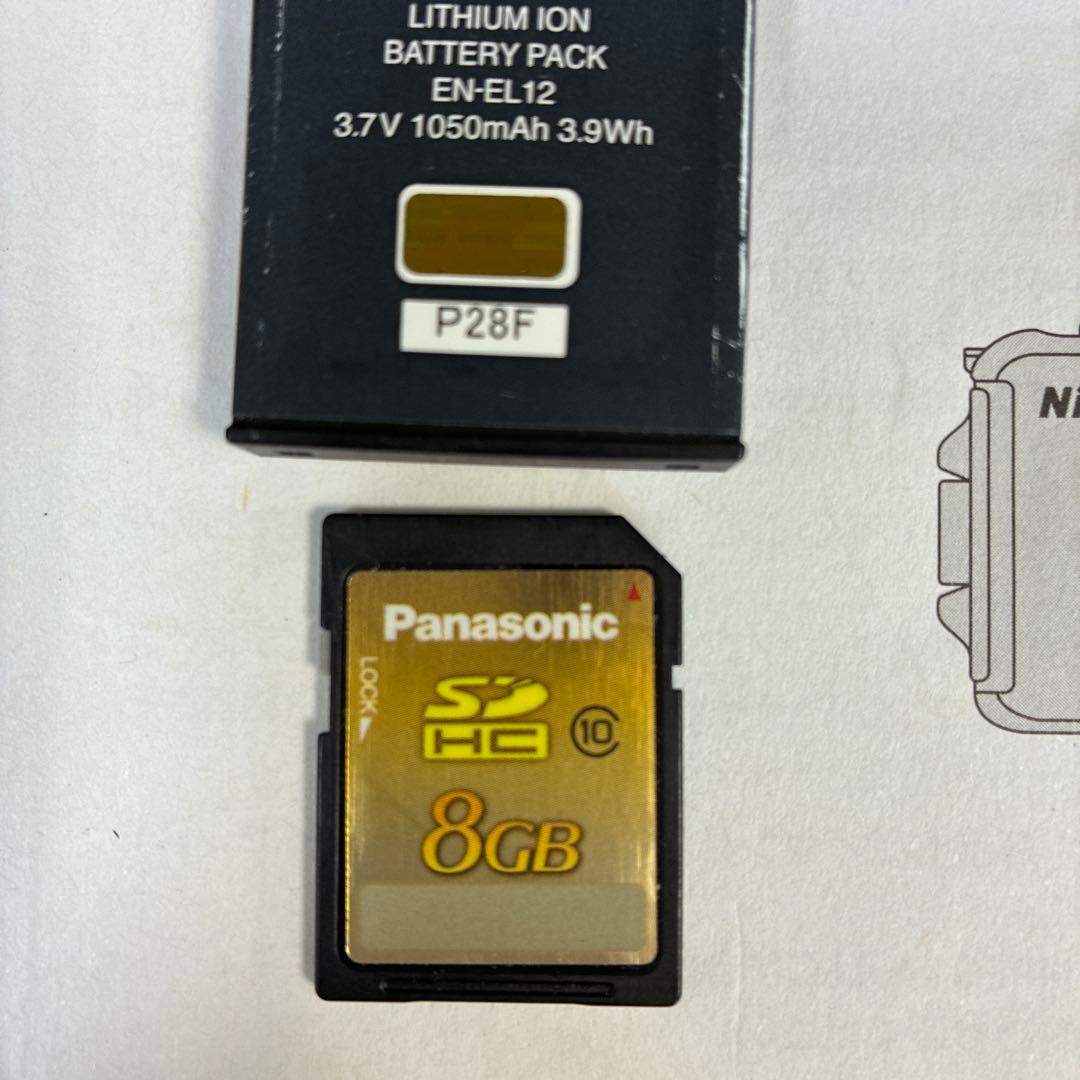 防水カメラNikon COOLPIX AW100 バッテリー2個付き付き