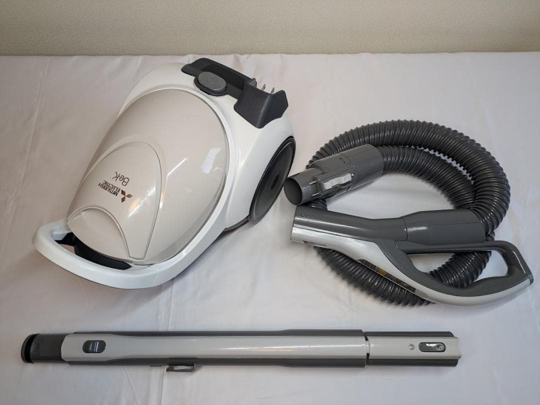 三菱電機 紙パック式掃除機 Be-K (ビケイ) TC-FJ2D-C アイボリー