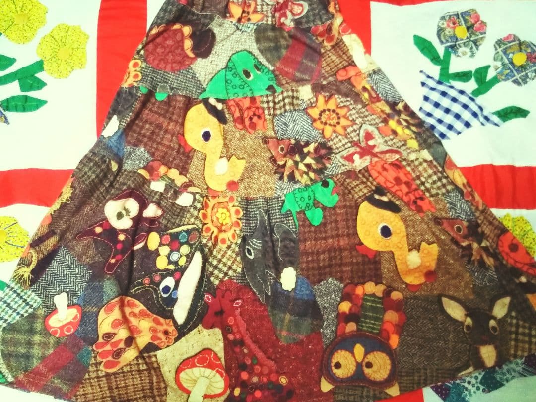 ♥あちゃちゅむムチャチャ✽バッグ＆スカートセット（バッグ難有り）♥