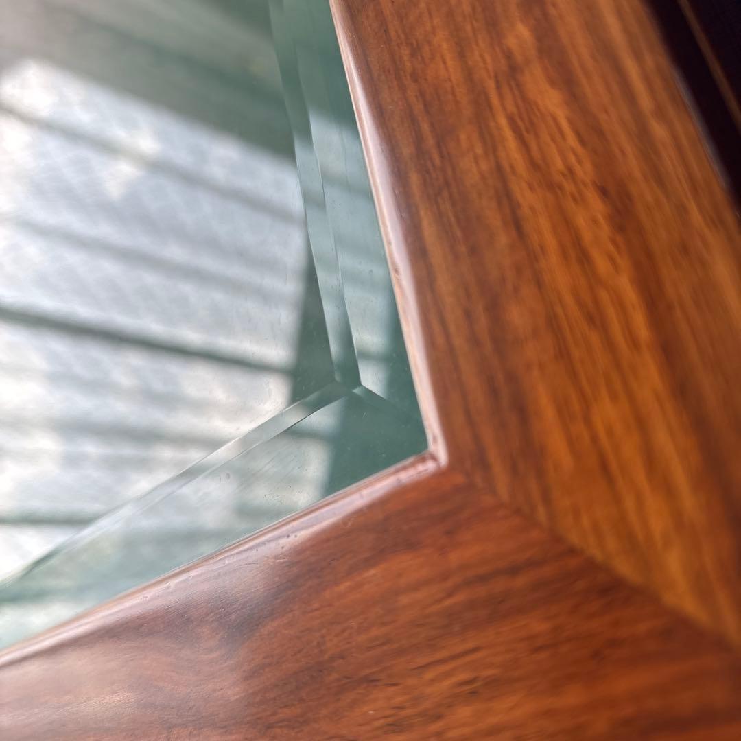 コレクションケース　ガラスケース　木製　アンティーク調