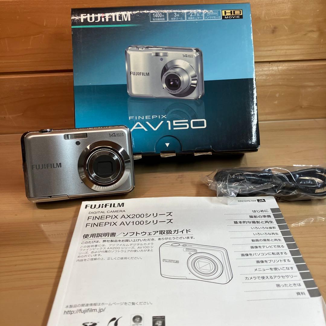 FUJIFILM FINEPIX AV150 デジカメ 動作確認済み