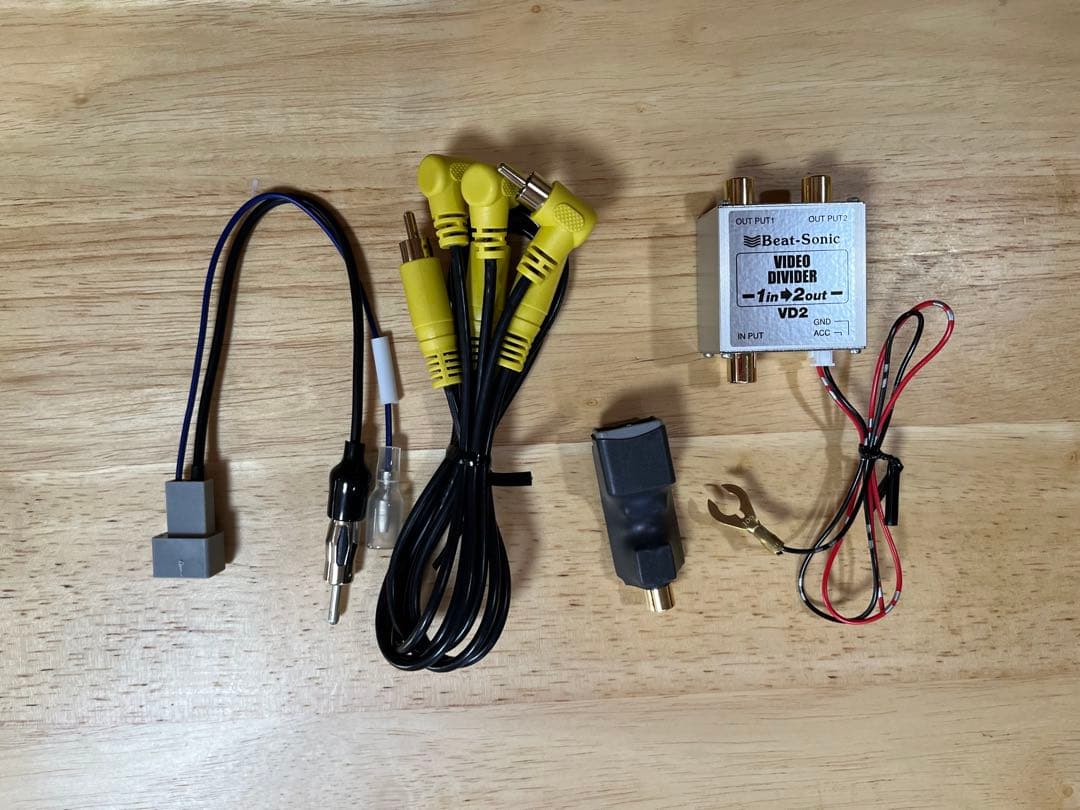 BC10 デリカ D:5 純正カメラ 市販ナビ 接続アダプター ビートソニック