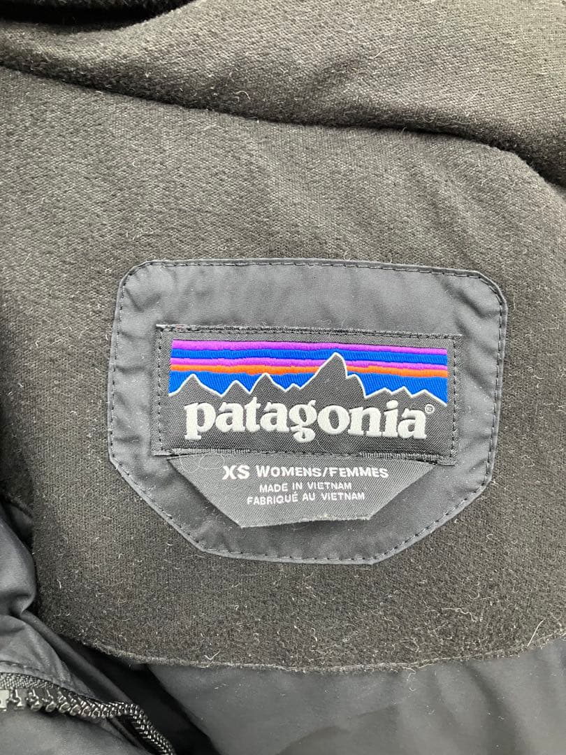patagonia ウィズイット ダウンジャケット ブラック XS
