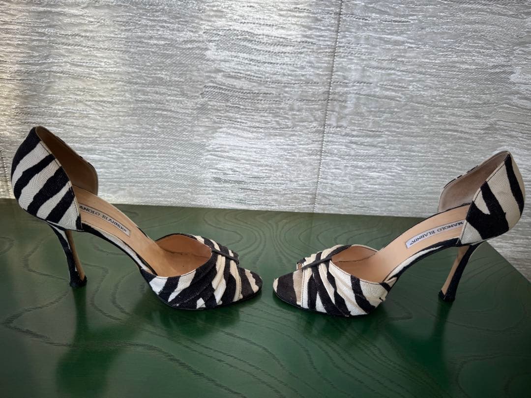 靴 Manolo Blahnik D'Orsay shoes 38 (24.5)