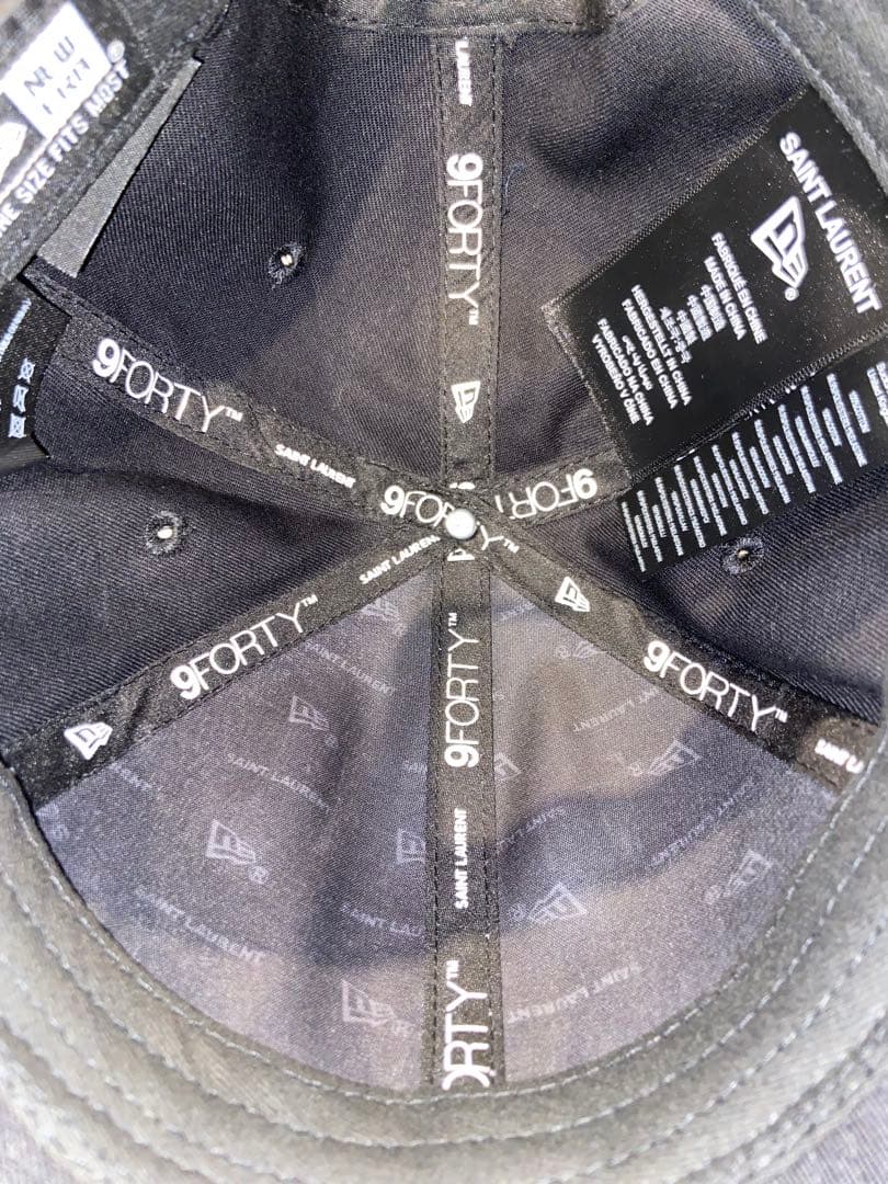 NEWERA ニューエラ　キャップ　イブサンローラン　YSL