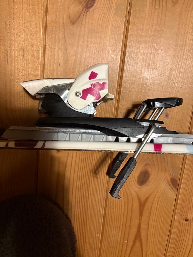 サロモンショートスキー ビンディング付き　120cm