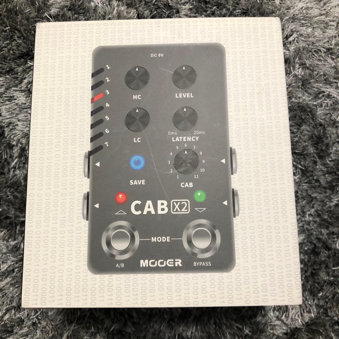 美品　MOOER CAB X2 ギターエフェクター