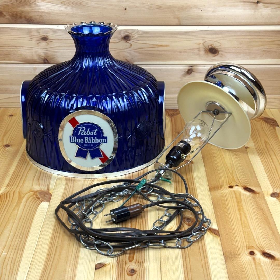 Pabst Blue Ribbon 吊り下げ照明 ライト パブスト ビンテージ