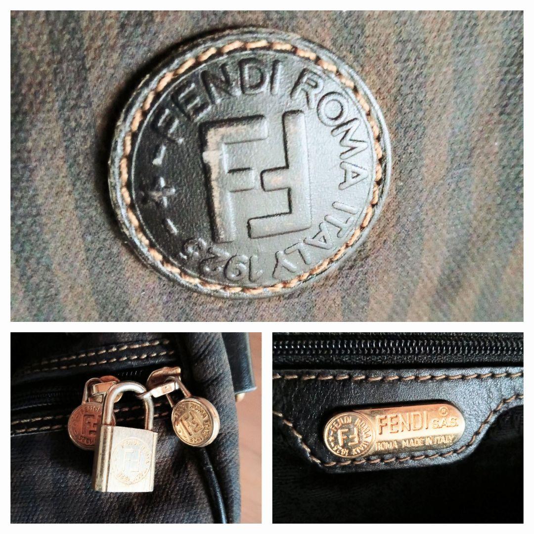 フェンディ 2way ビンテージ ショルダー ボストンバッグ レディース メンズ