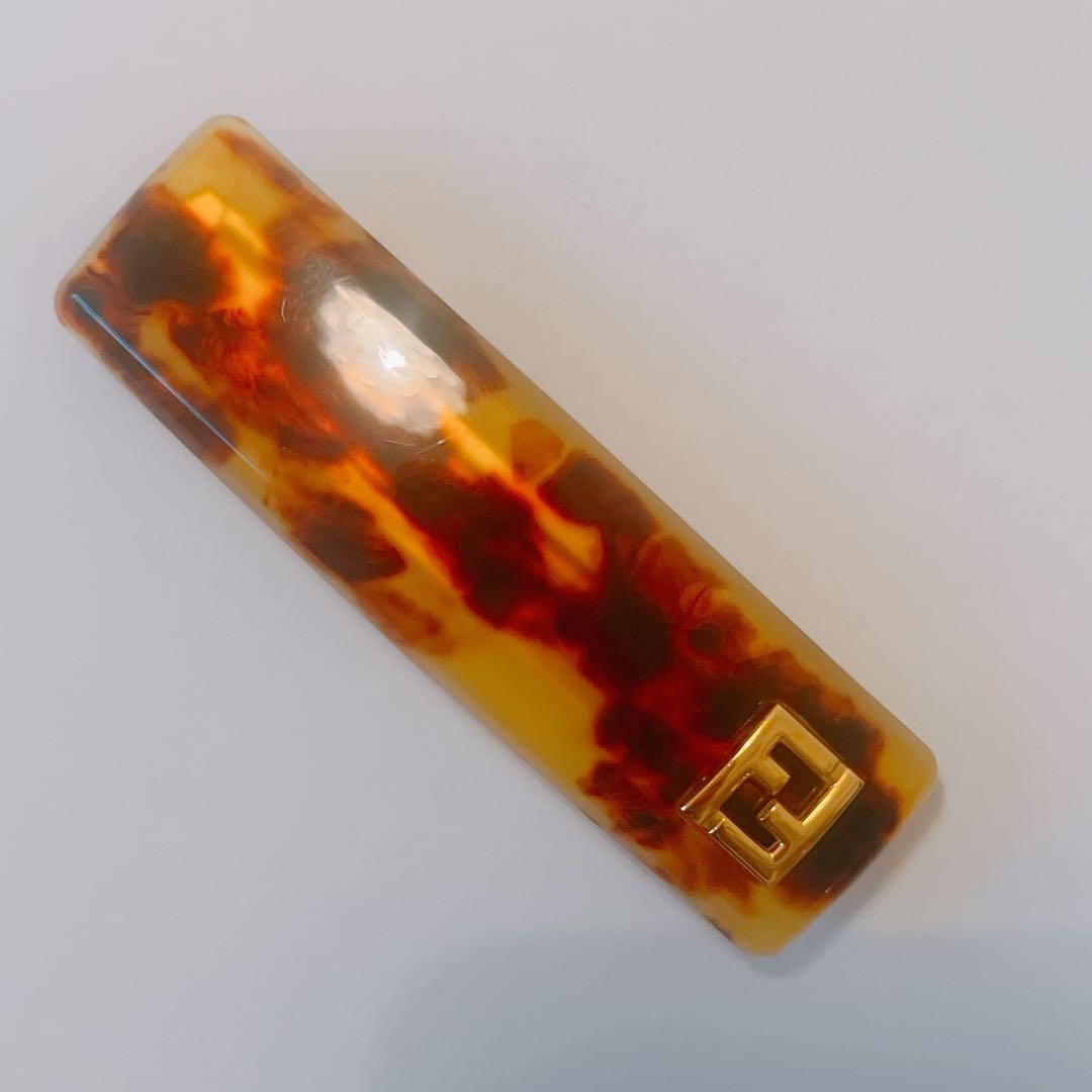 フェンディ⭐️ベッコウ柄⭐️バレッタ