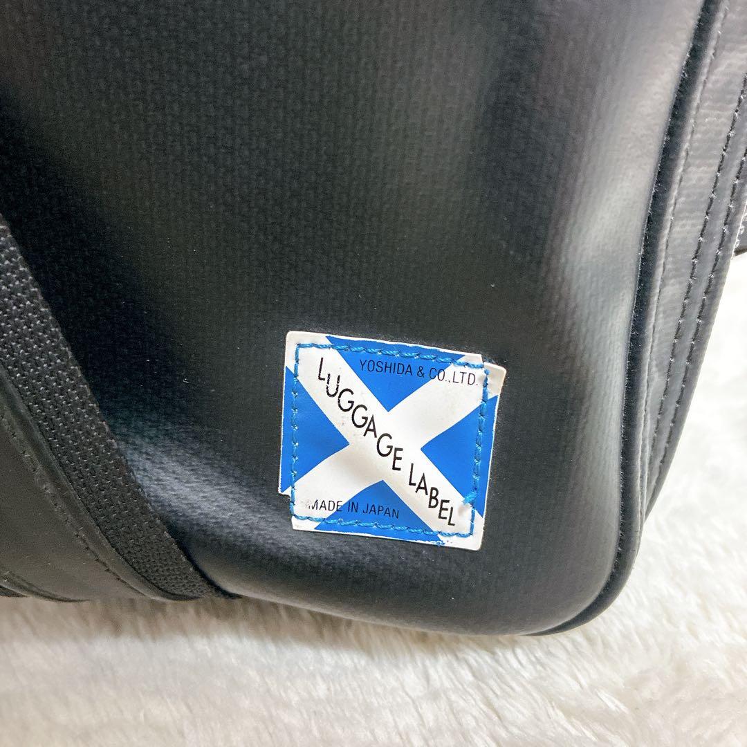 ラゲッジレーベル　LUGGAGE LABEL ニューライナー　ブラック　青バツ