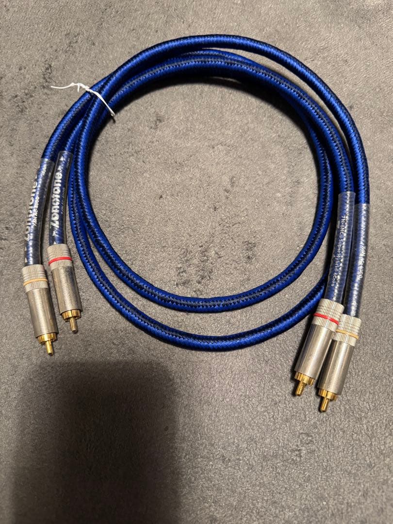 Zonotone 7.6N AC-4000 RCAケーブル