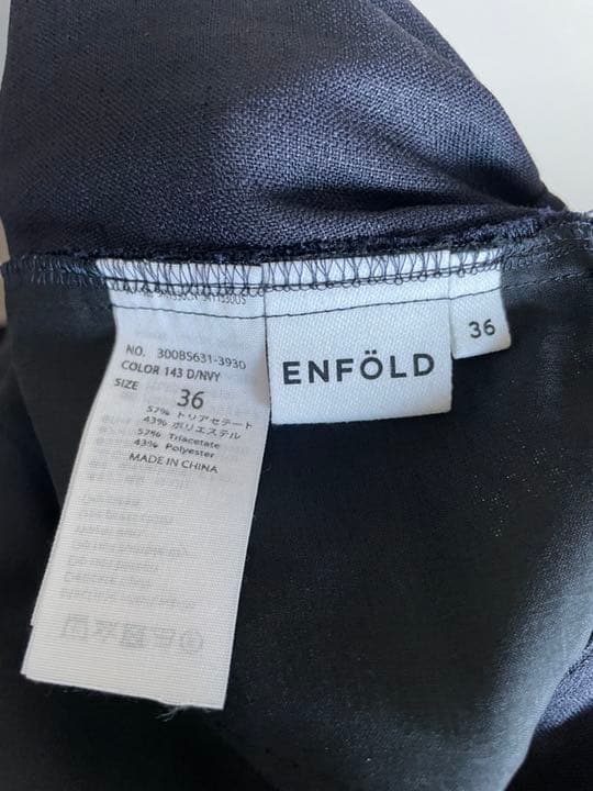 ENFOLD エンフォルド セットアップ　ダークネイビー