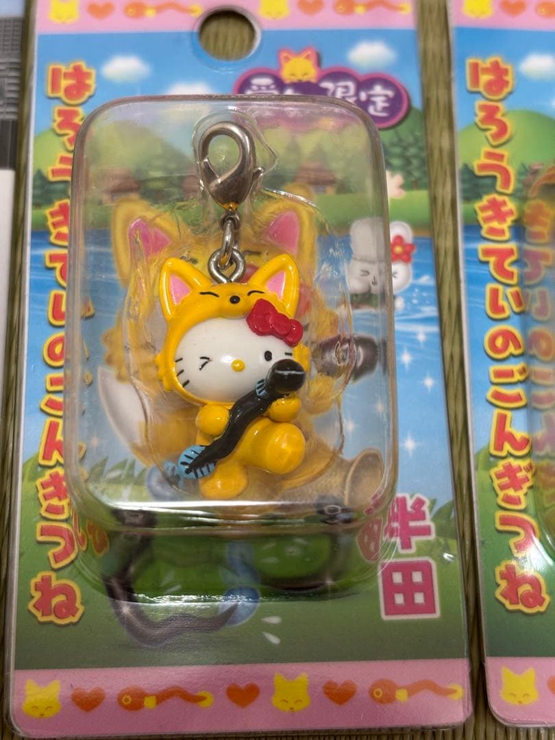 ご当地限定 ハローキティ シャープペン　ストラップ 7種12個セット　愛知　三重