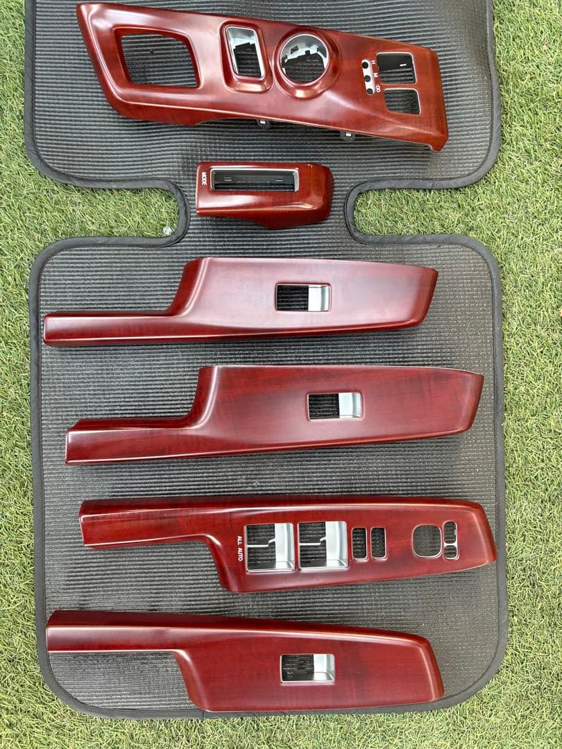 プリウスαモデリスタインテリアパネルセット 木目調