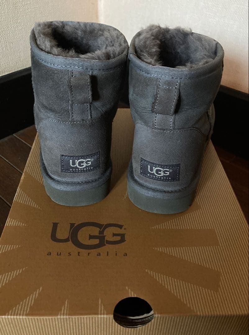 UGG サイズ8 CLASSIC MINI グレー