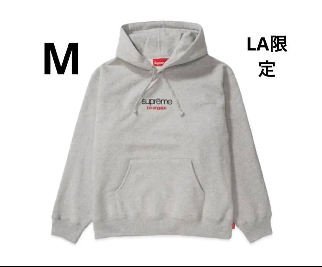 LA限定 Classic Logo Shop Hooded Sweatshirt