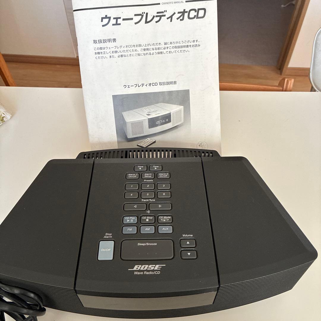BOSE Wave Radio/CD ウェーブラジオ/CD 説明書有り