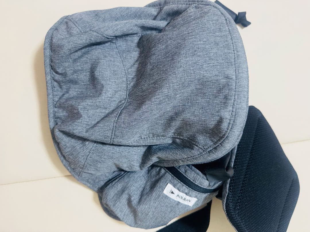 POLBAN PRIME　ヒップシート&ダブルショルダーセット/メランジグレー