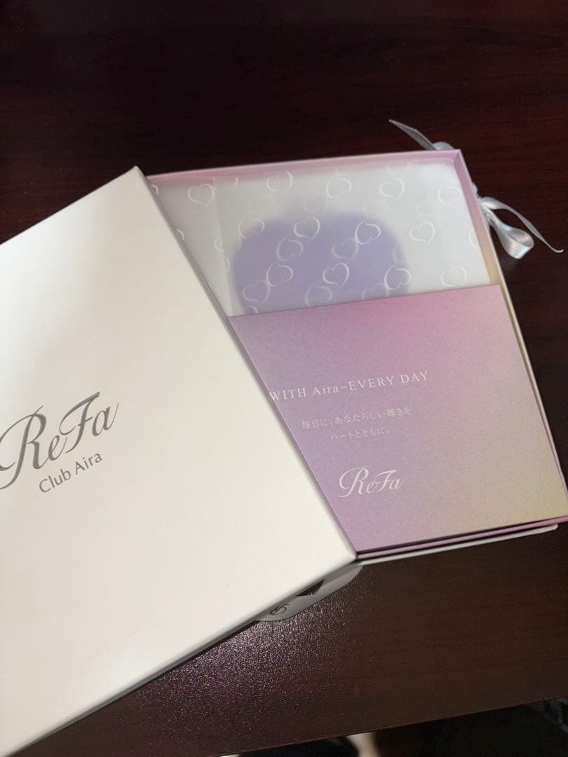 新品未開封 ReFa VIP 会員限定 ハートコーム ミラー シルキーパープル