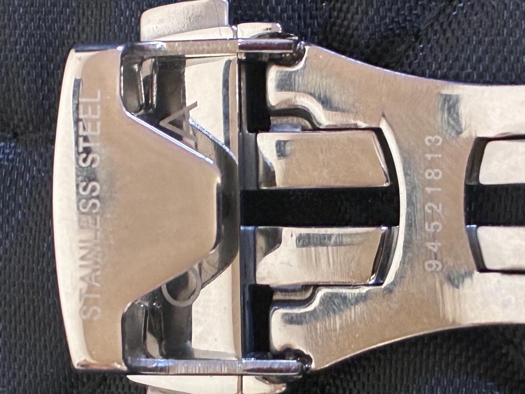 OMEGA オメガ 純正 ダブルバックル 18mm S.S. 94521813