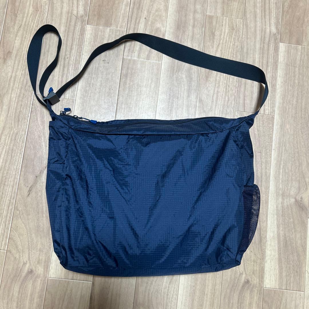 old mont-bell モンベル　ネイビーメッセンジャーバッグ　古着　y2k