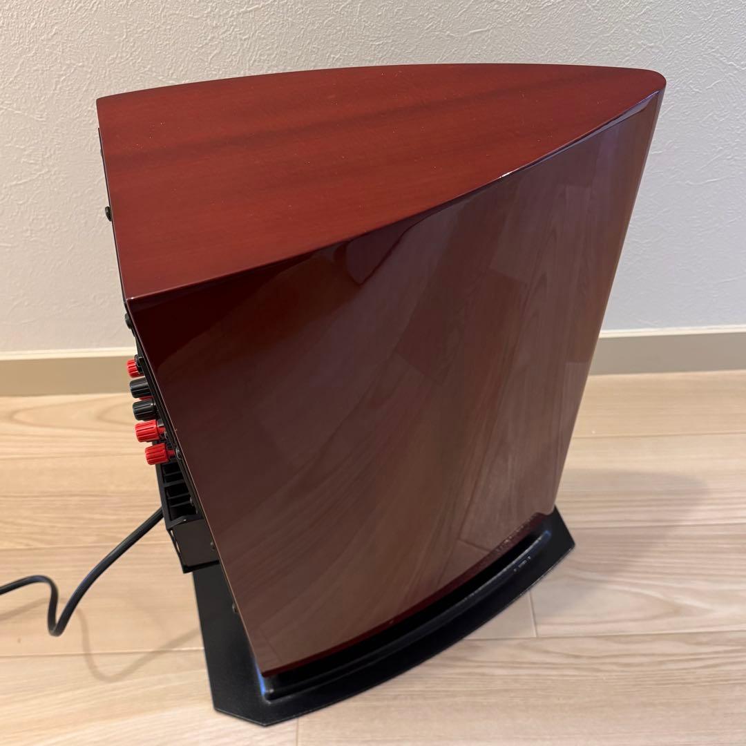 完動品: 取扱説明書付き DENON スーパーウーファー DSW-5L メイプル