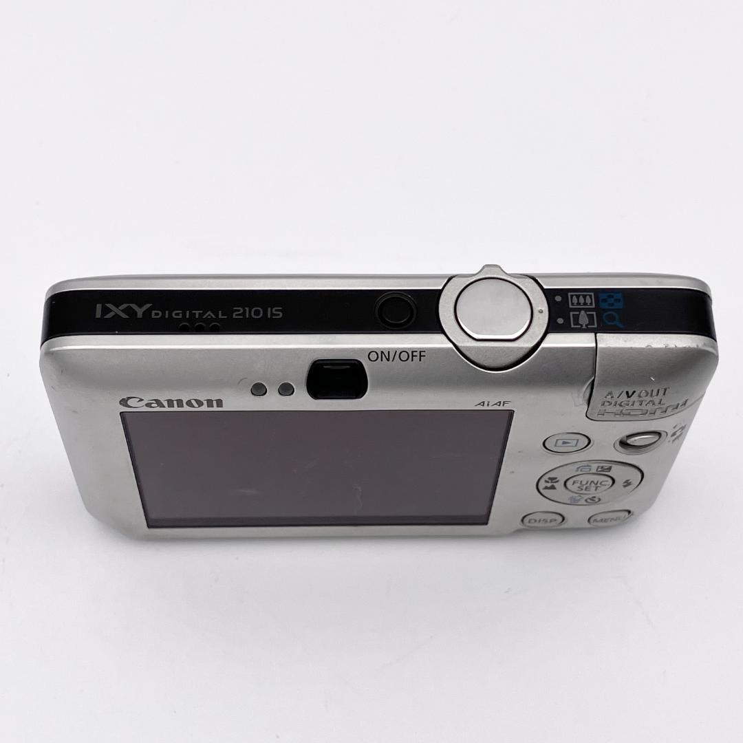 Canon キャノン IXY DIGITAL 210 IS シルバー 動作確認済
