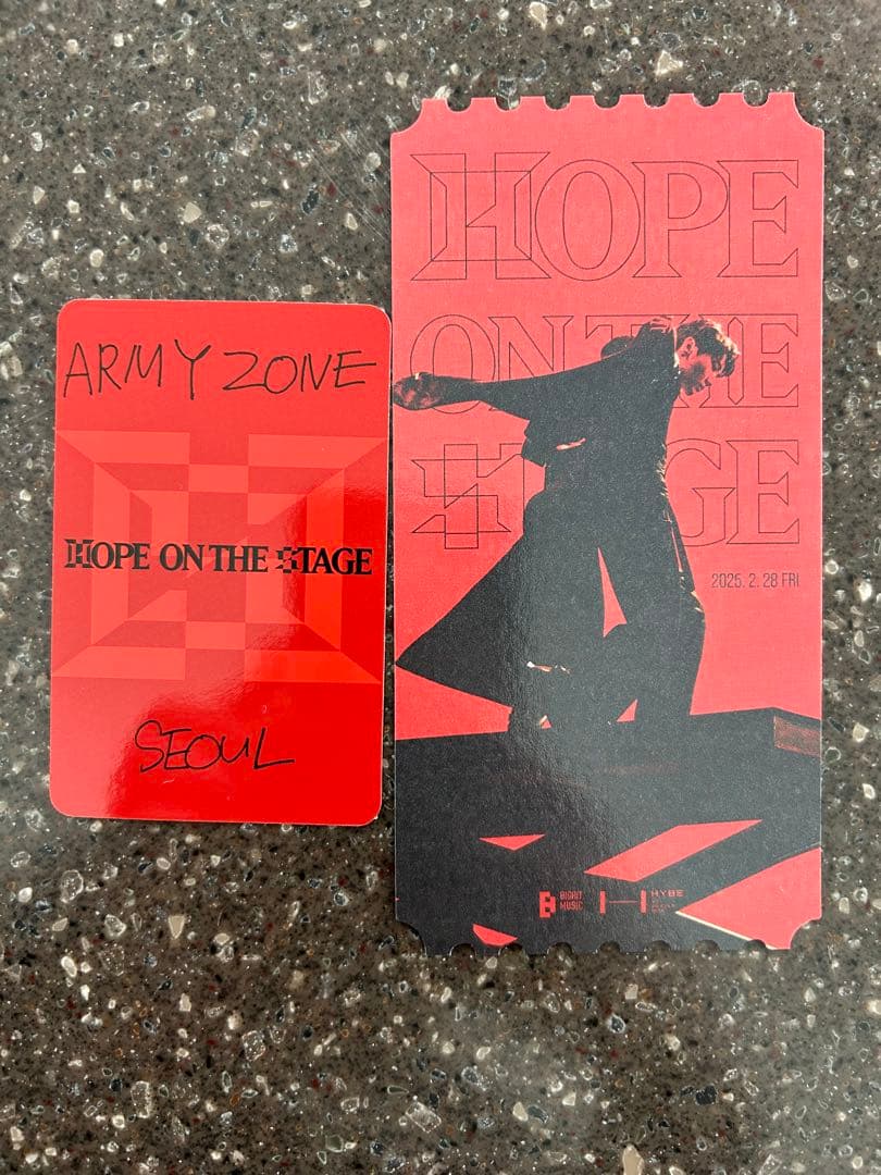 hope on the stage トレカ