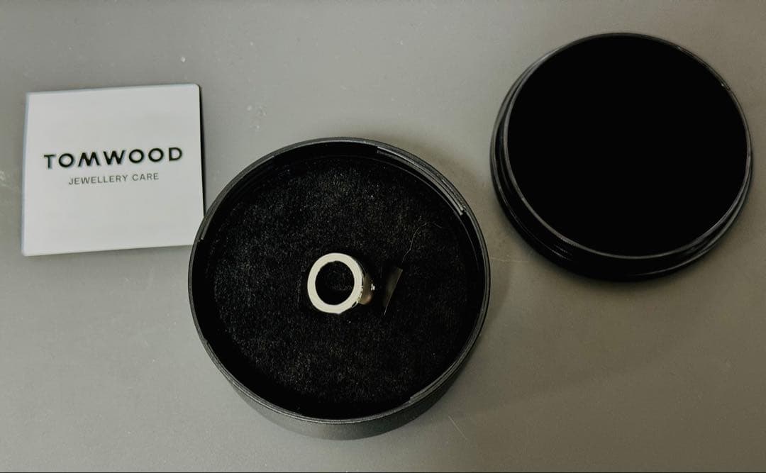 Tom Wood Oval Open Ring 54 新品