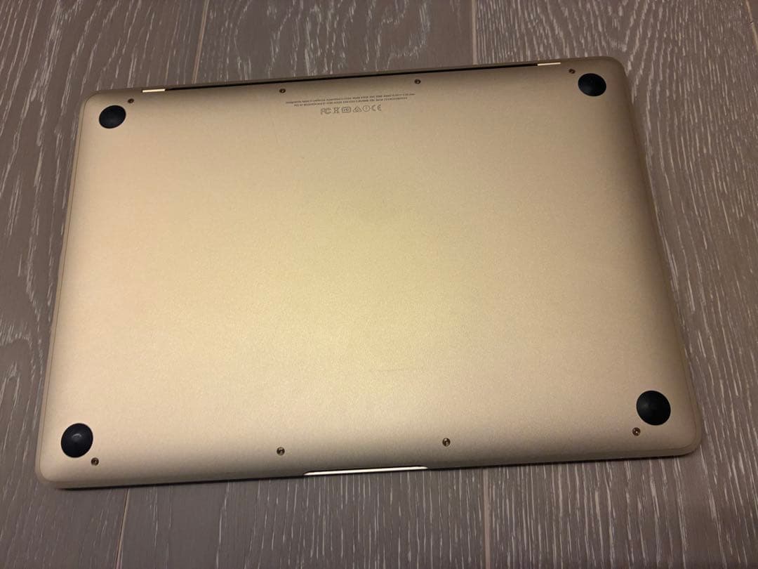 Apple MacBook ゴールド 12インチ A1534 2018年購入