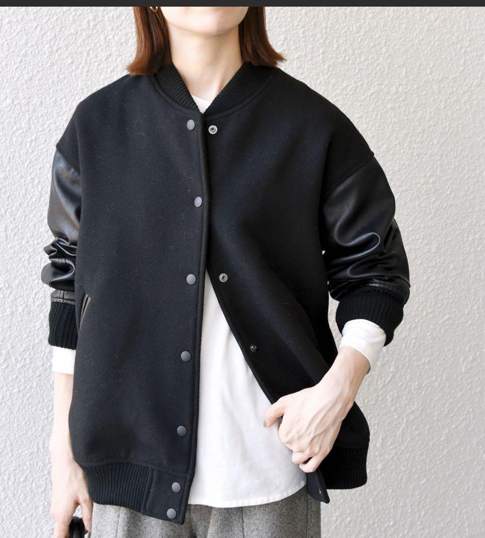 SHIPS any ロングヒットアイテムバーシティジャケット半額、ほぼ未使用