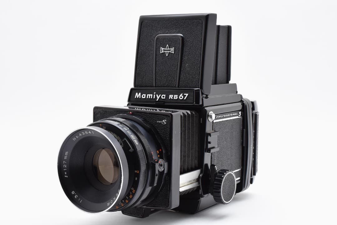 マミヤ Mamiya RB67 S + 127mm f3.8 中判 2190