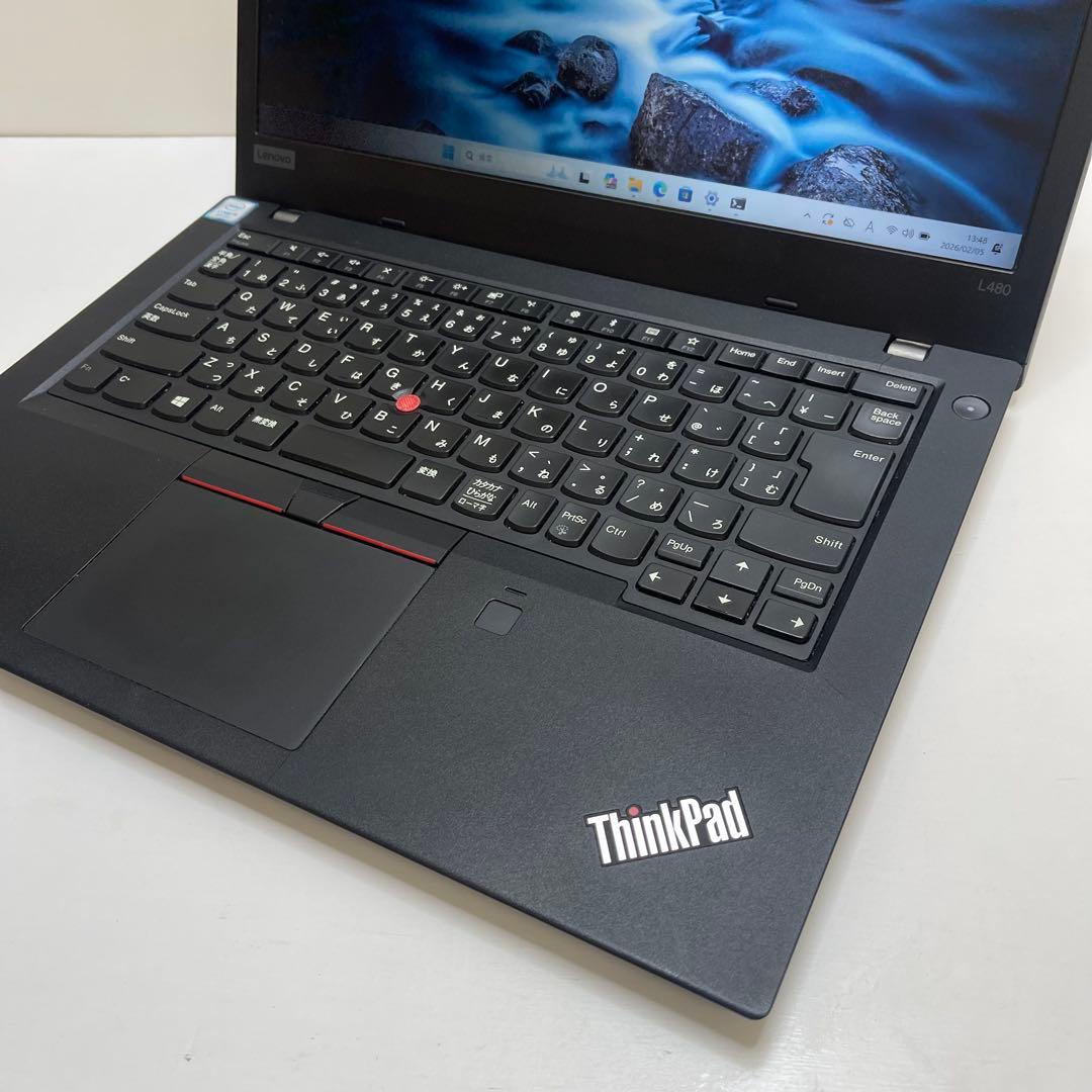 #034 レノボThinkpad L480 i5-8250U 8GB 256GB