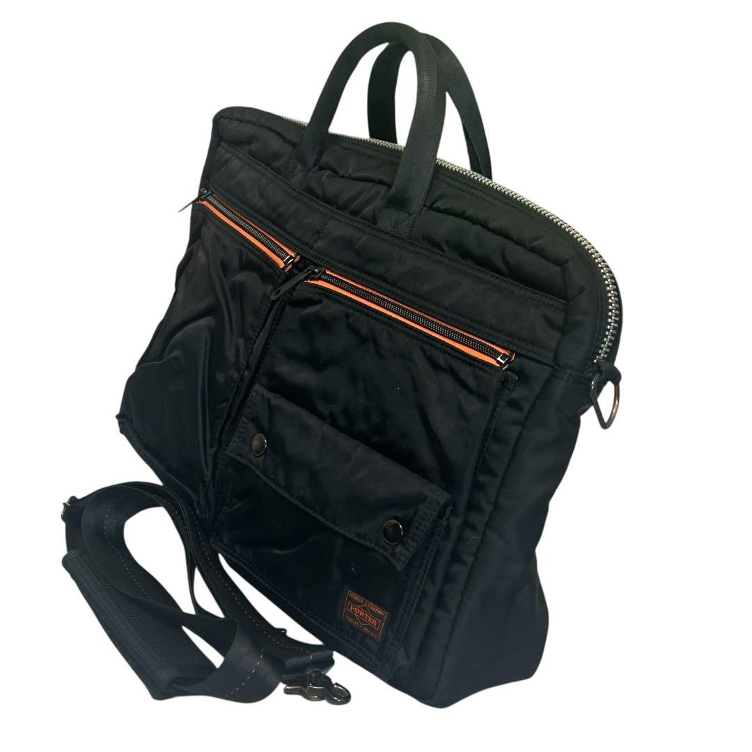 たっくPORTER×GIANTSタンカー仕様 ブリーフケース ブラック