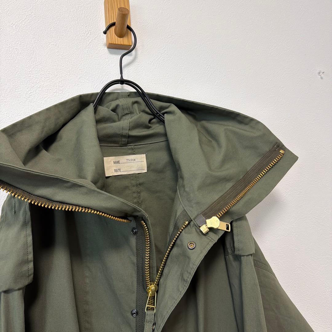 77circa ナナナナサーカ　ミリタリーモッズブルゾン